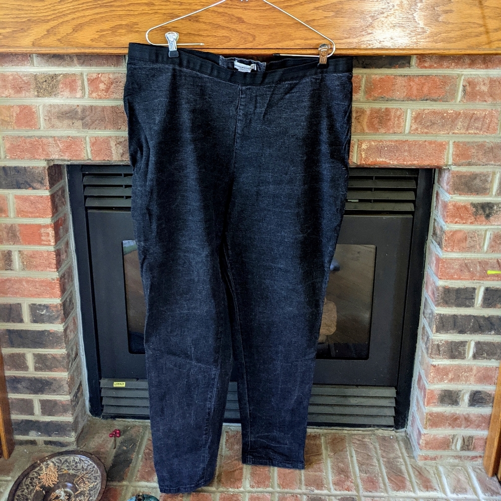 Jessica London black skinny jeans plus size 20
